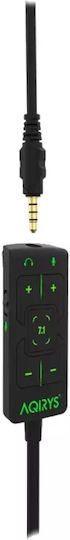 Aqirys Sagitta Надушници Гейминг Слушалки с Свързаност 3,5 мм / USB за PC / XBOX