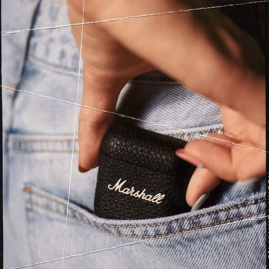 Marshall Minor IV Earbud Bluetooth Handsfree Earphones with Sweat Resistance and Charging Case Cream