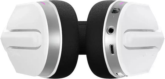 Oniverse Polaris Drahtloses Über Ohr Gaming-Headset mit Konnektivität 3,5 mm / Bluetooth / USB Weiß für Nintendo Switch / PC / PS4 / PS5