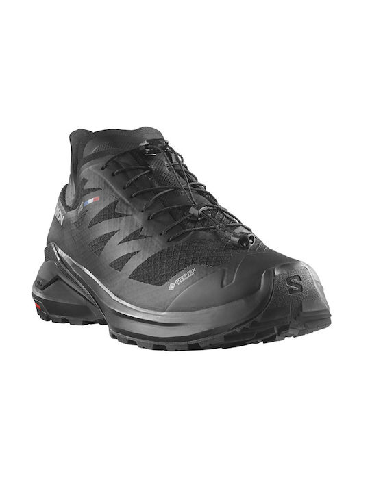 Sport Shoes Trail Running Waterproof with Gore-Tex Membrane Black