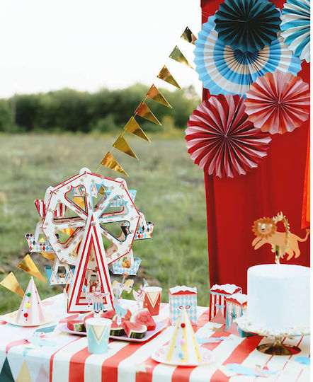 PartyDeco Hanging Ornament for Party 5 Pieces 26 cm