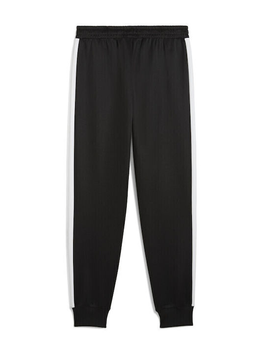 Fußball Jogginghose mit Gummizug Schwarz