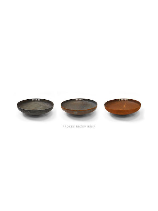 Bonfeu Bonbowl 100 Focar În aer liber din metal Gri 100x100x25cm