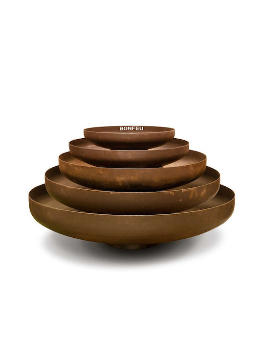Bonfeu Bonbowl 100 Focar În aer liber din metal Gri 100x100x25cm