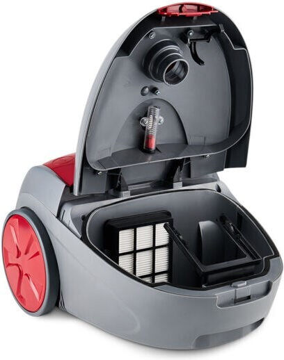 Zelmer ZVC261 Ηλεκτρική Σκούπα 800W με Σακούλα 2.5lt Κόκκινη