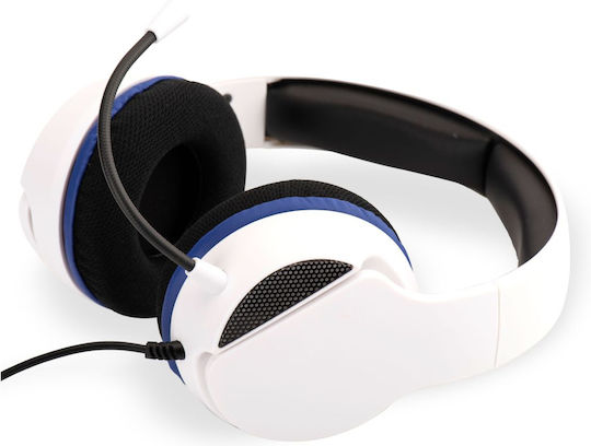 Freaks and Geeks SPX-300 On Ear Gaming Headset με σύνδεση 3.5mm Λευκό for PS5