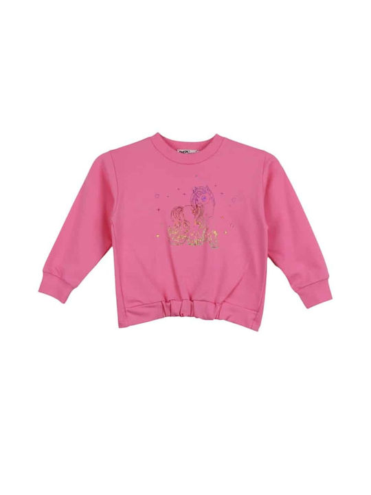 Nek Kids Wear Kinder-Set mit Hose Sommer 2Stück Pink, Fuchsia