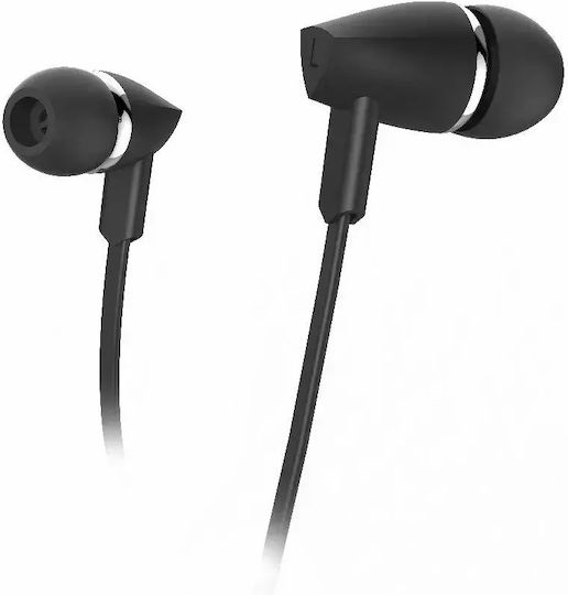 HAMA 00184007 In-ear Handsfree Ακουστικά με Βύσμα 3.5mm Μαύρο