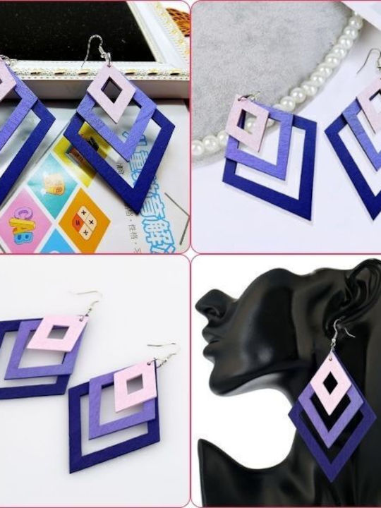 Set Ohrringe mit Diamant