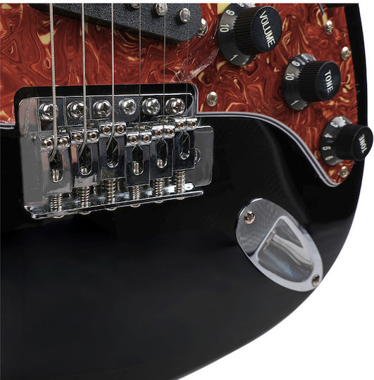 V-tone Elektrische Gitarre Stratocaster mit SSS Tonabnehmerkonfiguration
