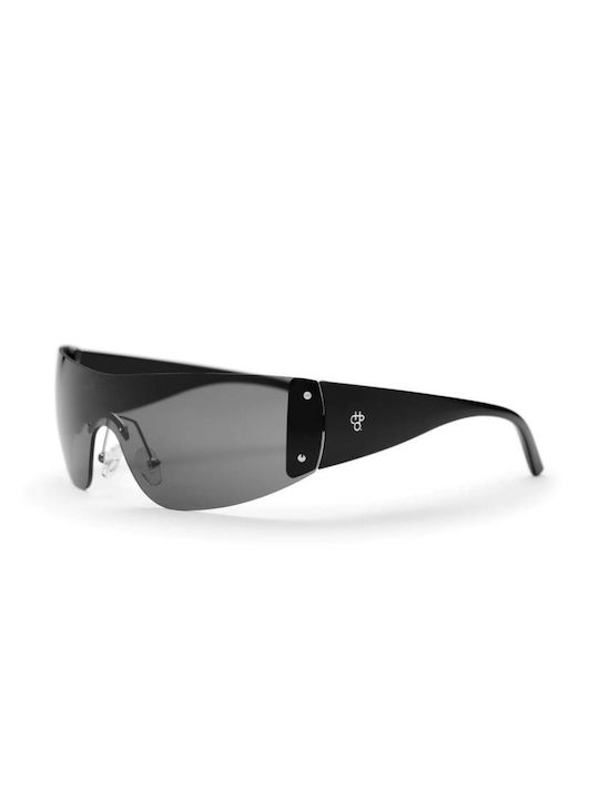 Chpo Sunglasses with Black Plastic Frame and Gray Lens 16134PP