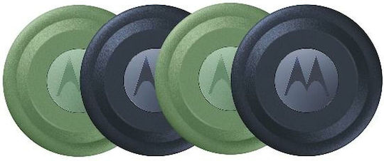 Motorola Moto Tag Nano Google Find My Device Tracker Jade Green, Midnight blue 4pcs