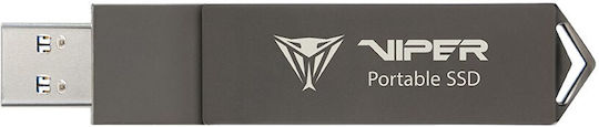 Patriot Pvp30 Duo Compact 1TB USB 3.2 SSD Stick με σύνδεση USB-A & USB-C Μαύρο