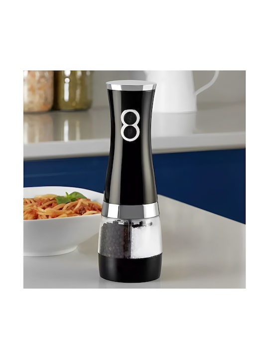 Set Electric Râșnițe Condimente 2 în 1 în Culoare Negru 7.2cm 1buc