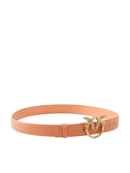 Love Berry H3 Leder Damen Gürtel Orange