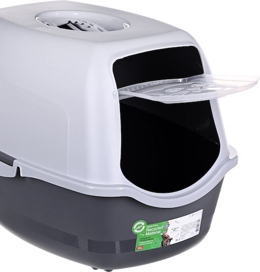 Diamentiq Cat Toilet Closed Gray L55.5 x W40 x H38.7cm