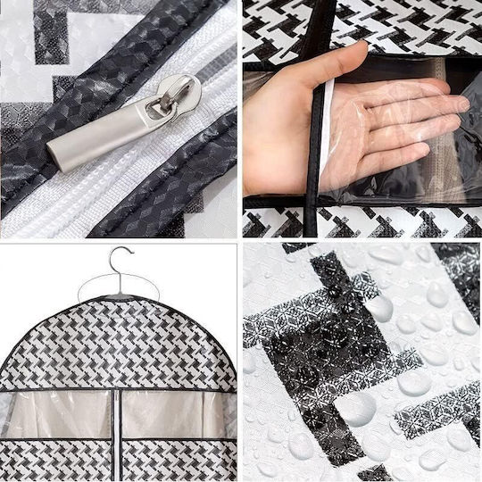 Fabric Hanging Storage Case for Clothes / Shirt / Bags 60x100cm 3pcs