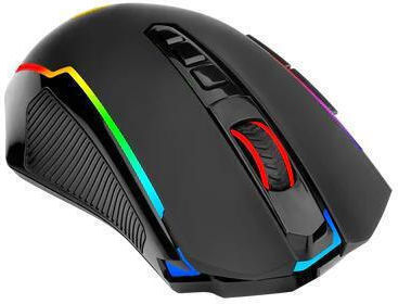 Redragon M914 Ασύρματο RGB Gaming Ποντίκι 10000 DPI Μαύρο