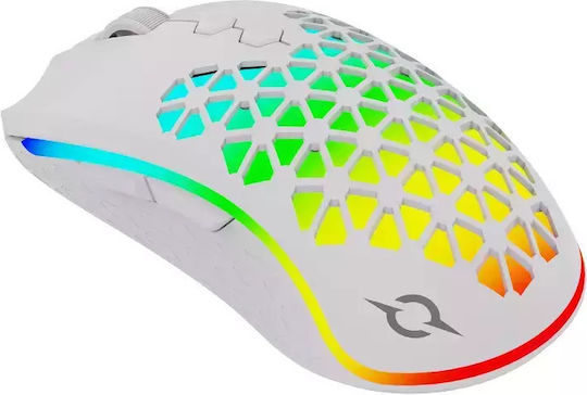 Aqirys Polaris Ασύρματο RGB Gaming Ποντίκι 16000 DPI Λευκό