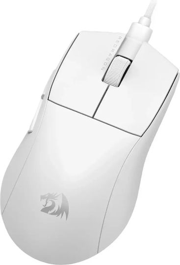 Redragon K1NG M724 Gaming Ποντίκι 12400 DPI Λευκό