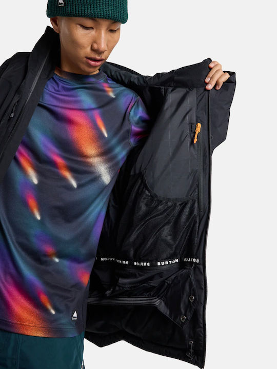Burton Gore Pillowline 22813103001 Ανδρικό Μπουφάν για Σκι & Snowboard Μαύρο