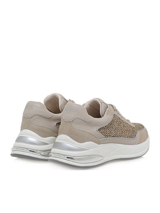 Γυναικεία Sneakers Μπεζ