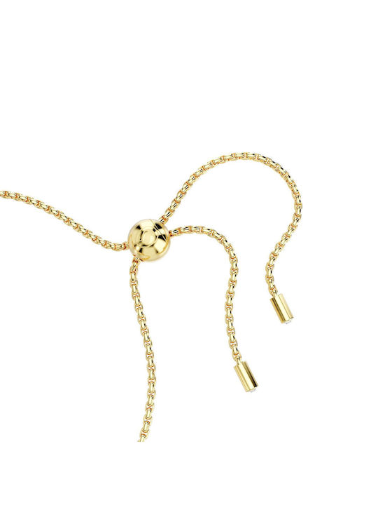 Swarovski Matrix Women's Bracelet Gold Plated 24cm