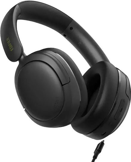 Edifier W800BT SE Ασύρματα / Ενσύρματα Over Ear Ακουστικά με 45 ώρες Λειτουργίας και Quick Charge Μαύρα