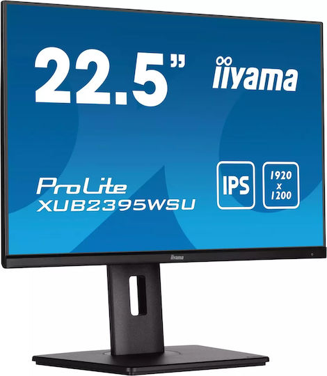 Iiyama ProLite XUB2395WSU-B5 IPS Monitor 23" FHD 1920x1200 with Response Time 4ms GTG
