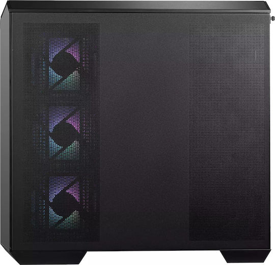 MSI MAG PANO 100R PZ Gaming Midi Tower Κουτί Υπολογιστή με RGB Φωτισμό Μαύρο