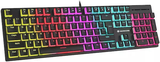 Tracer GameZone Gaming Μηχανικό Πληκτρολόγιο με RGB φωτισμό (Αγγλικό US)