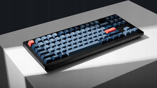Keychron V3 Max QMK V3M-D4 Gaming Mechanical Tenkeyless Keyboard with Gateron Jupiter Banana Switches and RGB Lighting English US