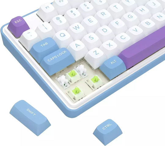 Redragon K707WBP-RGB-PRO Ασύρματο Gaming Μηχανικό Πληκτρολόγιο Tenkeyless με RGB φωτισμό (Αγγλικό US) StarBlade