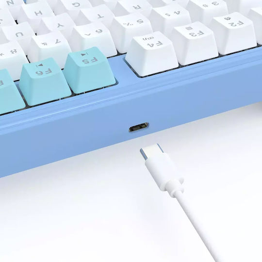 Redragon K707WBB-RGB Gaming Μηχανικό Πληκτρολόγιο Tenkeyless με RGB φωτισμό (Αγγλικό US) StarBlade