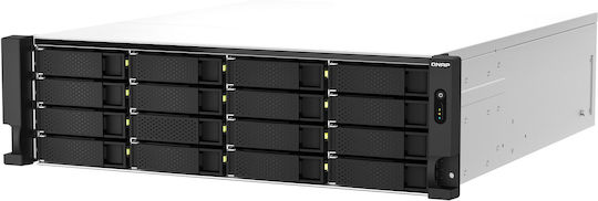 QNap TS-h2287XU-RP NAS Rack με 22 θέσεις για HDD/SSD και 2 θύρες Ethernet