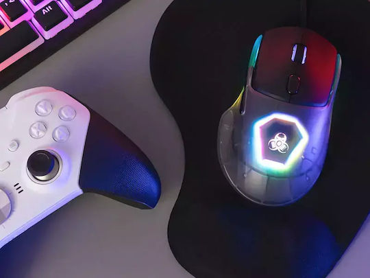 Tracer GameZone Neon RGB Gaming Mouse 12400 DPI Black