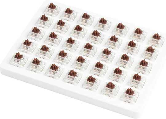 Keychron Gateron Cap Кафяв Комплект Превключватели На Клавиатурата