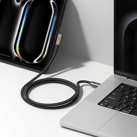 Ringke Видео Кабел USB 3.2 USB-C Мъжки - USB-C 240W PD Черен 1 м
