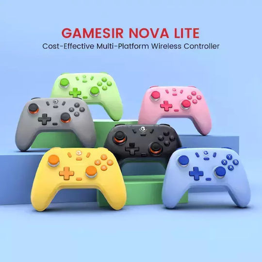 Gamesir Nova Lite Безжичен Геймпад с Хол Ефект Стикове за Android / PC / Switch / iOS / Switch 2 Ментово Зелено