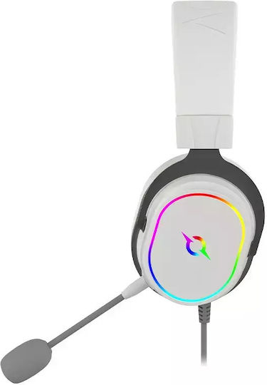 Aqirys Altair Надушници Геймърски слушалки с връзка USB Бял