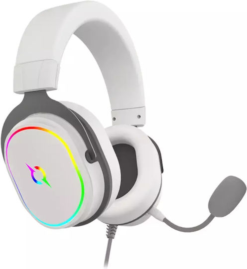 Aqirys Altair Надушници Геймърски слушалки с връзка USB Бял