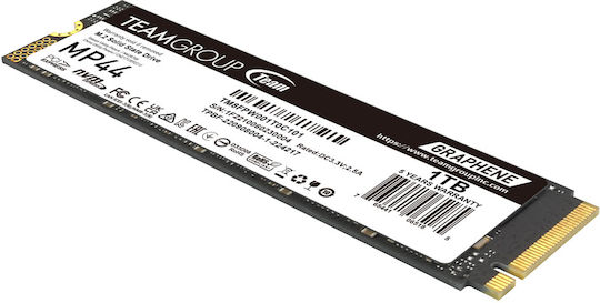 TeamGroup MP44 Graphene SSD 1TB M.2 (тип 2280) с PCI Express 4.0 Съвместим с PlayStation 5 TM8FPW001T0C101