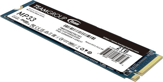 Mp34 Pcie Gen3 0x4 TeamGroup MP33 Pro SSD 2TB NVMe PCI Express