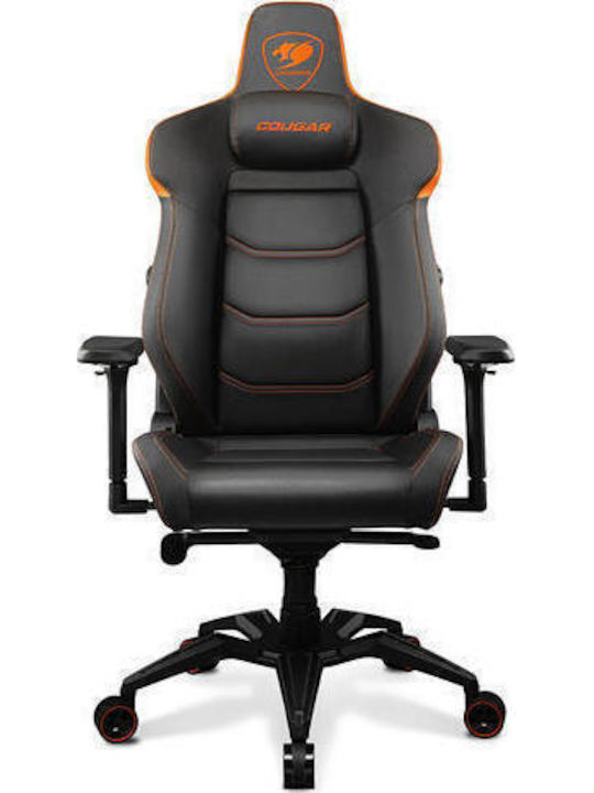 Cougar Armor Evo Royal Геймърски стол с регулируеми подлакътници Black/Orange