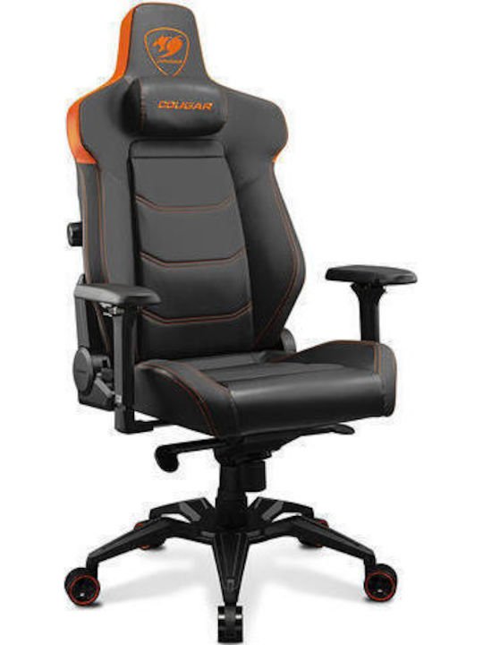 Cougar Armor Evo Royal Геймърски стол с регулируеми подлакътници Black/Orange