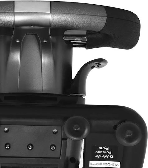Defender Forsage GTR Τιμονιέρα με Πετάλια για PC με 180° Περιστροφής