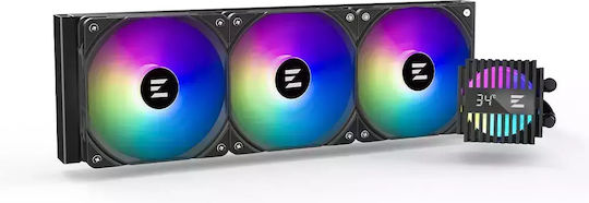 Zalman Alpha2 Wasserkühlsysteme AIO CPU mit 3 Lüfterabmessung 120mm und RGB Beleuchtung