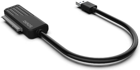 Savio AK-38 SATA Female to USB 3.0 Male for 2.5″ Drives Black