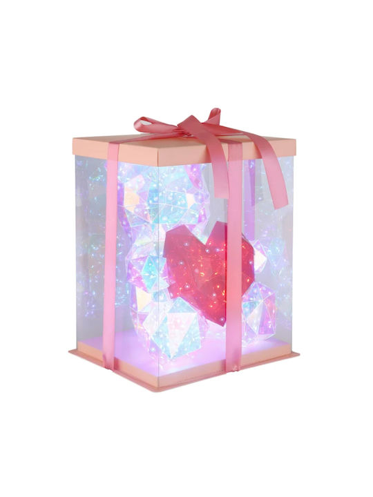 My Home Luxury Dekorative Lampe Herz Mehrfarbig