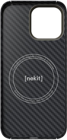 Nekit Задна корица Aramid Fiber 1мм Черен (iPhone 16 Pro)